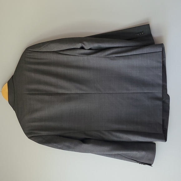 Tommy Hilfiger Gray Wool Blend Stretch Sport Coat Blazer 44 Long and Regular - Picture 7 of 9